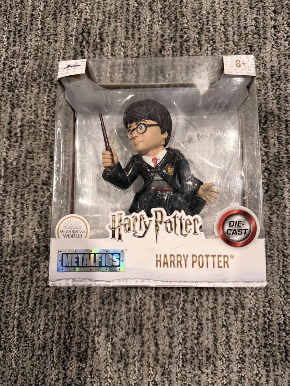 Harry Potter Die-Cast Figure - Black Robe, White Shirt (Metalfigs)
